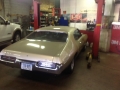 Car at workshop